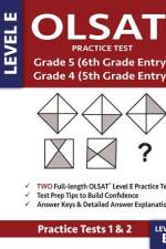OLSAT Practice Test Grade 5 (6th Grade Entry) & Grade 4 (5th Grade Entry) - Level E - af Gifted