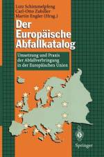 Der Europäische Abfallkatalog af Martin Engler