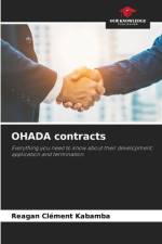OHADA contracts af Reagan Clément Kabamba