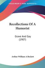 Recollections Of A Humorist af Arthur William A Beckett