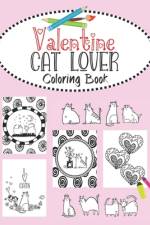 Valentine Cat Lover Coloring Book af J and I Books