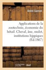 Applications de la zootechnie, economie du betail. Cheval, ane, mulet, institutions hippiques af Sanson-A