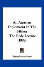 An Austrian Diplomatist In The Fifties af Ernest Mason Satow