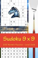 Sudoku 9 X 9 - 250 Hermit Puzzles - Level Gold af Andrii Pitenko