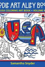 USA Coloring Art Book af Samantha Snyder