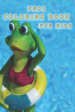 frog coloring book for kids af Oussama Zinaoui