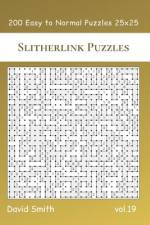 Slitherlink Puzzles - 200 Easy to Normal Puzzles 25x25 vol.19 af David Smith