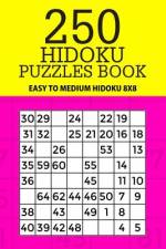 250 Hidoku Puzzle Book