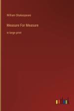 Measure For Measure af William Shakespeare