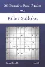 Killer Sudoku - 200 Normal to Hard Puzzles 9x9 vol.10 af David Smith