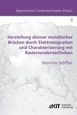 Herstellung dünner metallischer Brücken durch Elektromigration und Charakterisierung mit Rastersondentechniken af Dominik Stöffler