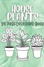 House Plants 24 Page Coloring Book af Emily Parker