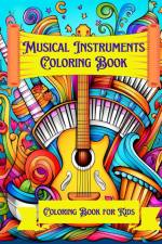 Musical Instruments Coloring Book af A. Hazra