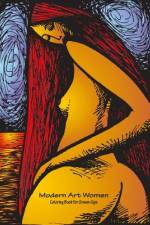 Modern Art Women Coloring Book for Grown-Ups 1 af Nick Snels