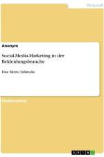 Social-Media-Marketing in der Bekleidungsbranche af Anonymous
