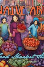 Naive Art Food Market Asia Coloring Book for Adults af Monsoon Publishing