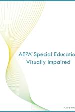 AEPA Special Education Visually Impaired af Iris Q McKinley