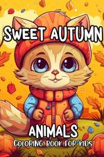 Sweet Autumn Animals Coloring Book for Kids af Regina Peay