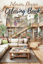 Interior Design Coloring Book