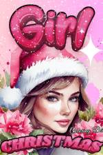 Christmas Girl Coloring Book, af Happy Hour Coloring