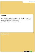 Der Produktlebenszyklus als ein Modell des strategischen Controllings af Anonymous