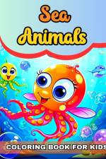 Sea Animals Coloring Book for Kids af Regina Peay