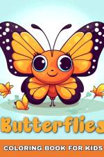 Butterflies Coloring Book for Kids af Regina Peay