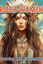Boho woman coloring book for inmates af SureShot Books Publishing LLC