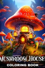 Mushroom Houses Coloring Book af Regina Peay