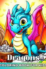 Dragons Coloring Book for Kids af Regina Peay