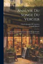 Analyse Du Songe Du Vergier af Leopold Marcel