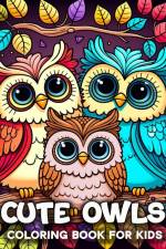 Cute Owls Coloring Book for Kids af Hannah Schöning Bb