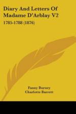 Diary And Letters Of Madame D'Arblay V2 af Fanny Burney