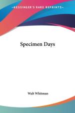 Specimen Days af Walt Whitman