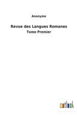 Revue des Langues Romanes af Anonyme