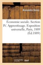 Économie sociale. Section IV. Apprentissage af Alexandre Bouvy