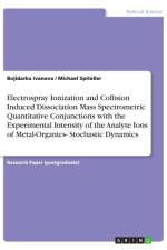 Electrospray Ionization and Collision Induced Dissociation Mass Spectrometric Quantitative Conjunctions with the Experimental Intensity of the Analyte Ions of Metal-Organics- Stochastic Dynamics af Michael Spiteller