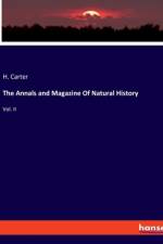 The Annals and Magazine Of Natural History af H. Carter