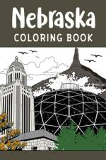 Nebraska Coloring Book af Paperland