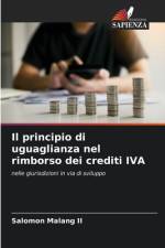 Il principio di uguaglianza nel rimborso dei crediti IVA af Salomon Malang Ii