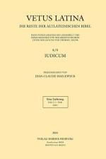 Vetus Latina - Iudicum af Jean-Claude Haelewyck