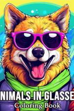 Animals in Glasses Coloring Book af Anna Schöning Bb