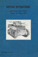 Driving Instructions For The M5 Stuart Light Tank, M5A1 Motor Carriage, M8