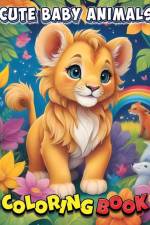 Cute Baby Animals Coloring Book af James Mwangi
