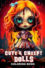 Cute and Creepy Dolls Coloring Book af Regina Peay