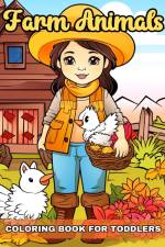 Farm Animals Coloring Book for Toddlers af Regina Peay