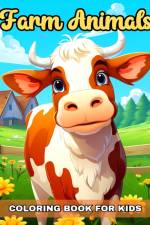 Farm Animals Coloring Book for Kids af Regina Peay