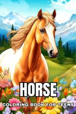 Horse Coloring Book for Teens af Regina Peay