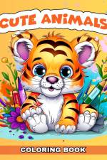 Cute Animals Coloring Book af Regina Peay