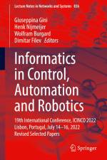 Informatics in Control, Automation and Robotics af Giuseppina Gini